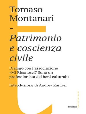 cover image of Patrimonio e coscienza civile